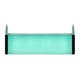 Porte serviette RAIL mural 60 cm, Vert algue marine