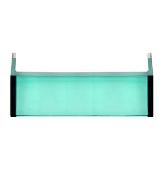 Porte serviette RAIL mural 60 cm de Kartell, Vert algue marine