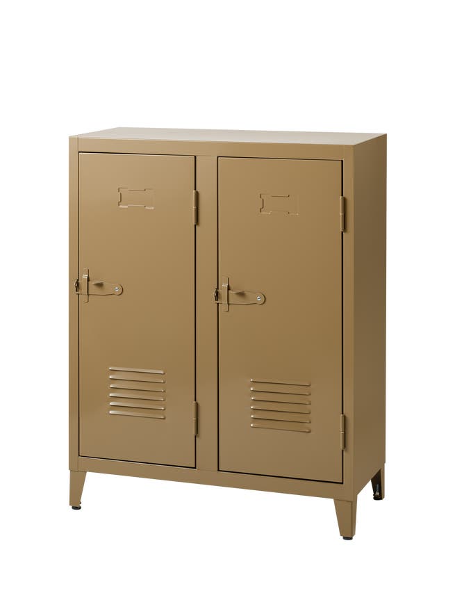 Vestiaire casier B2, Brun vert Vestiaire casier B2, Brun vert