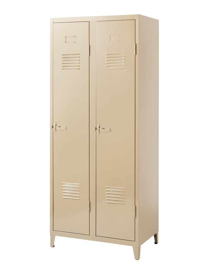 Vestiaire penderie B2, Gris beige Vestiaire penderie B2, Gris beige