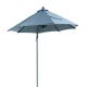 Parasol déporté ALBERTO en aluminium, D.300, Gris