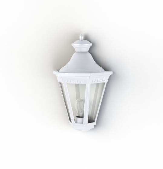 1/2 Applique murale VICTORIA de Roger Pradier®, Blanc