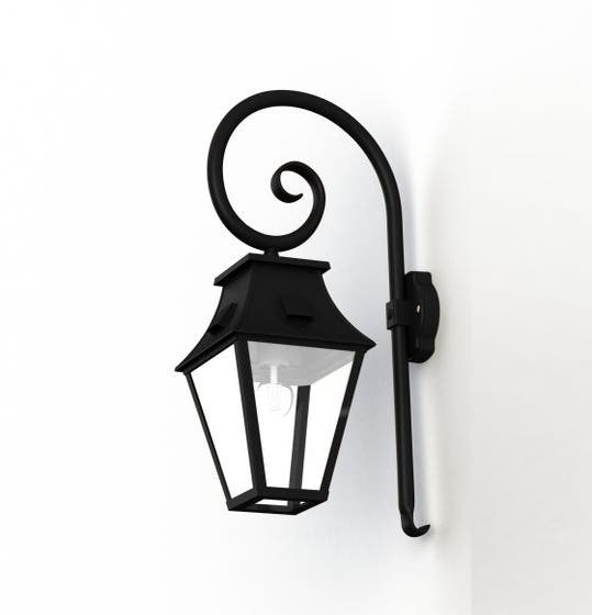 Applique crosse VIEILLE FRANCE 3 de Roger Pradier®, Noir
