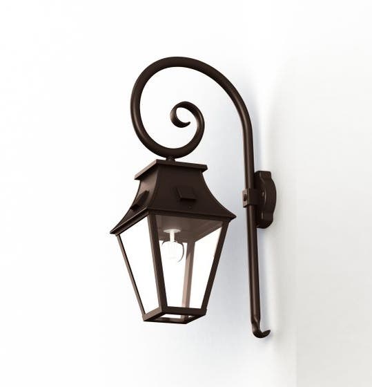 Applique crosse VIEILLE FRANCE 3 de Roger Pradier®, Rouille
