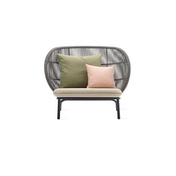 Fauteuil extérieur KODO Cocoon de Vincent Sheppard, Sans coussin