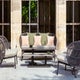 Canapé extérieur KODO lounge sofa de Vincent Sheppard, Fossil grey, Sans coussin thumbnail