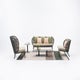 Canapé extérieur KODO lounge sofa de Vincent Sheppard, Fossil grey, Sans coussin thumbnail