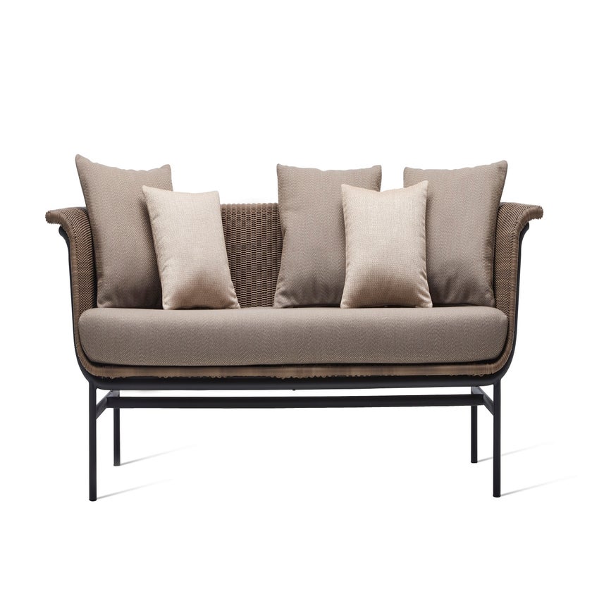 Canapé WICKED de Vincent Sheppard, Noir / Taupe, sans coussin