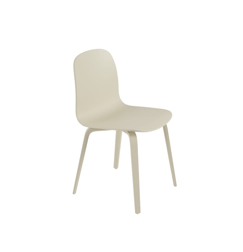Chaise VISU en bois de Muuto, Sable