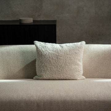 Coussin Wave - Off White - carré