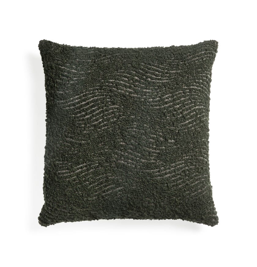 Housse de coussin Wave - Forest - carrée