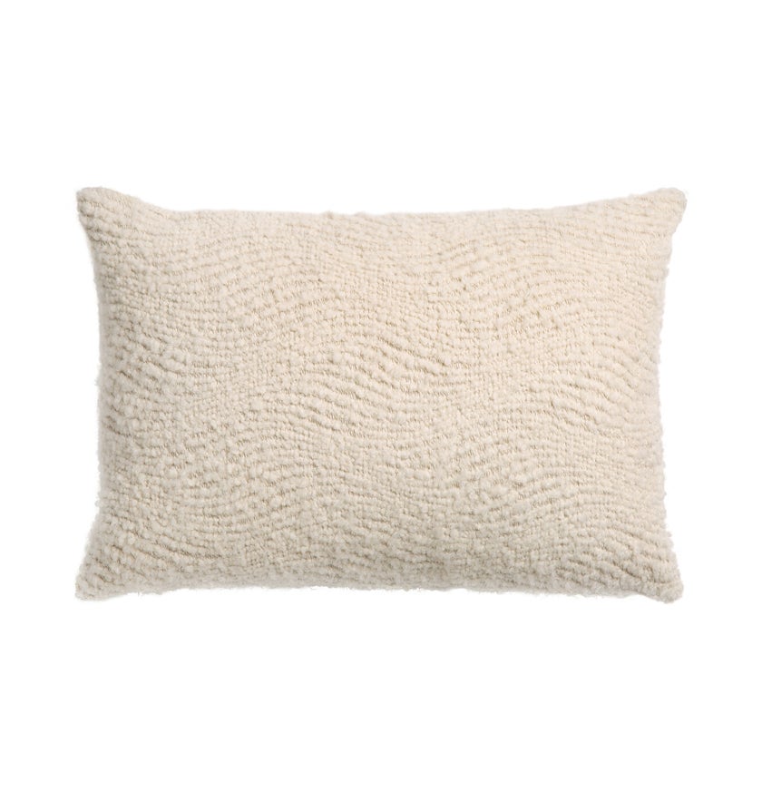 Housse de coussin Wave - Off White - lumbar