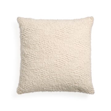 Housse de coussin Wave - Off White - carrée