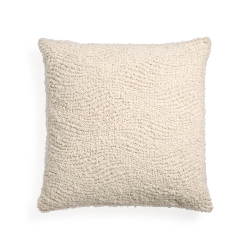 Housse de coussin Wave - Off White - carrée Housse de coussin Wave - Off White - carrée